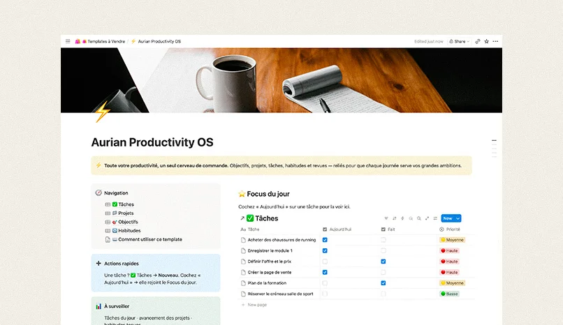 Aurian Productivity OS